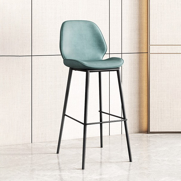 Modern 1/3/4 Pieces Bar Table Set Square Iron Counter Table with High Stools for Kitchen