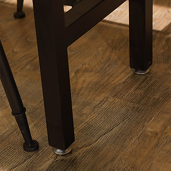 Industrial 1/6/11 Pieces Bar Table Set Rectangle Pine Wood Counter Table with High Stools