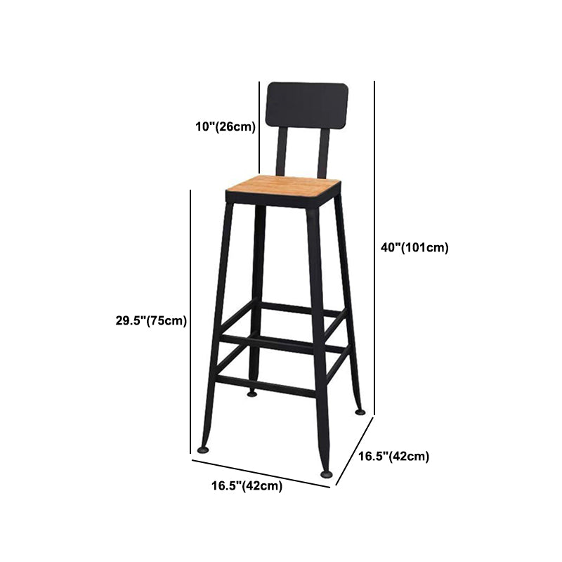 Industrial 1/6/11 Pieces Bar Table Set Rectangle Pine Wood Counter Table with High Stools