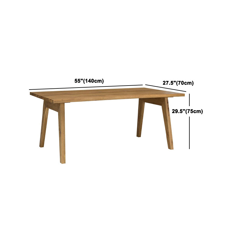 Modern 1/10 Pieces Dining Set Rectangle Pine Wood Dining Table for Dining Room
