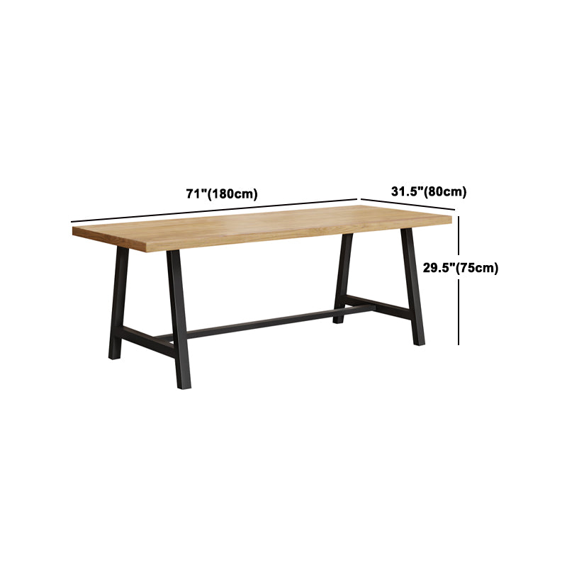 Modern 1/4/5 Pieces Dining Set Rectangle Pine Wood Dining Table for Kitchen Dining Room