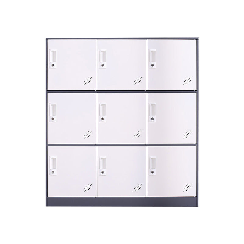 Contemporary Wardrobe Metal Wardrobe Closet for Home,35.43" D x 15.75" W x 39.37" H