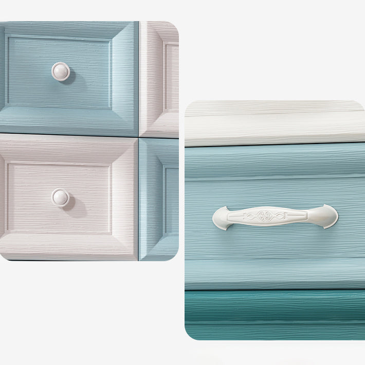 Plastic Storage Cabinet With Drawer Modern Wardrobe Armoire for Home