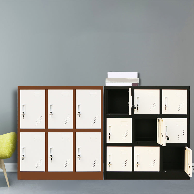 Modern Style Wardrobe Metal Wardrobe Closet for Home,35.43" D x 16.54" W x 39.37" H