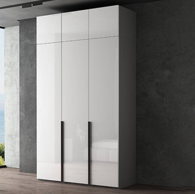 Modern Wardrobe Armoire Engineered Wood Wardrobe Cabinet with Drawer