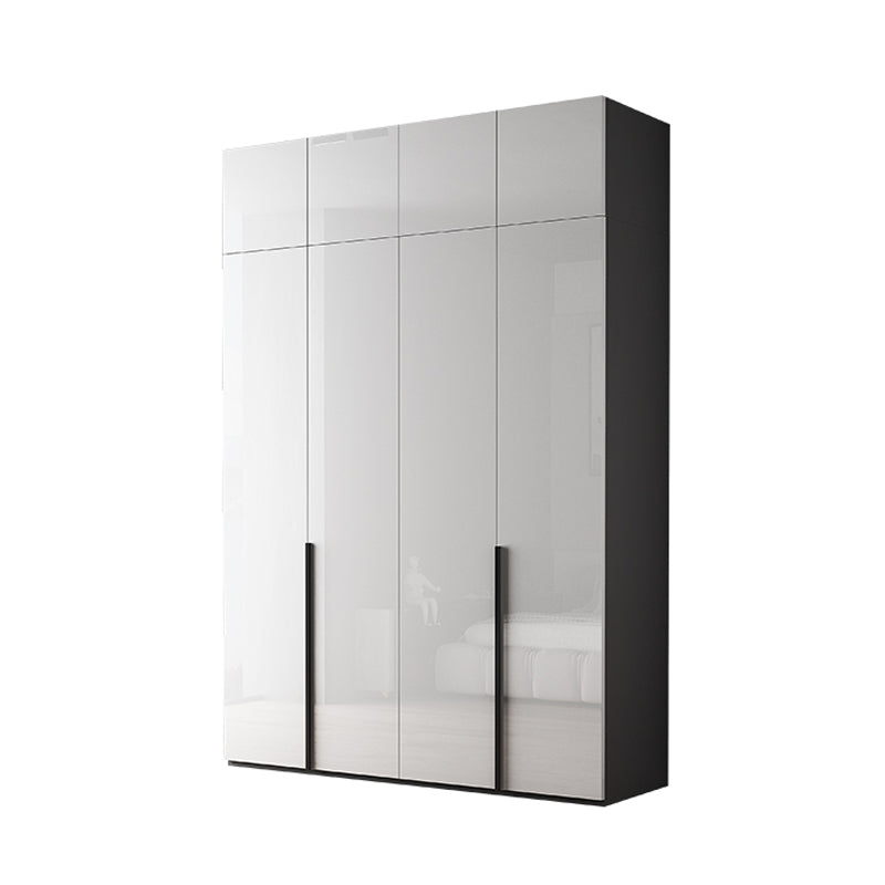 Modern Wardrobe Armoire Engineered Wood Wardrobe Cabinet with Drawer