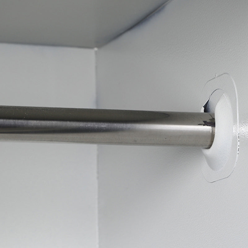 Metal White Storage Cabinet Contemporary Cabinet for Bathroom