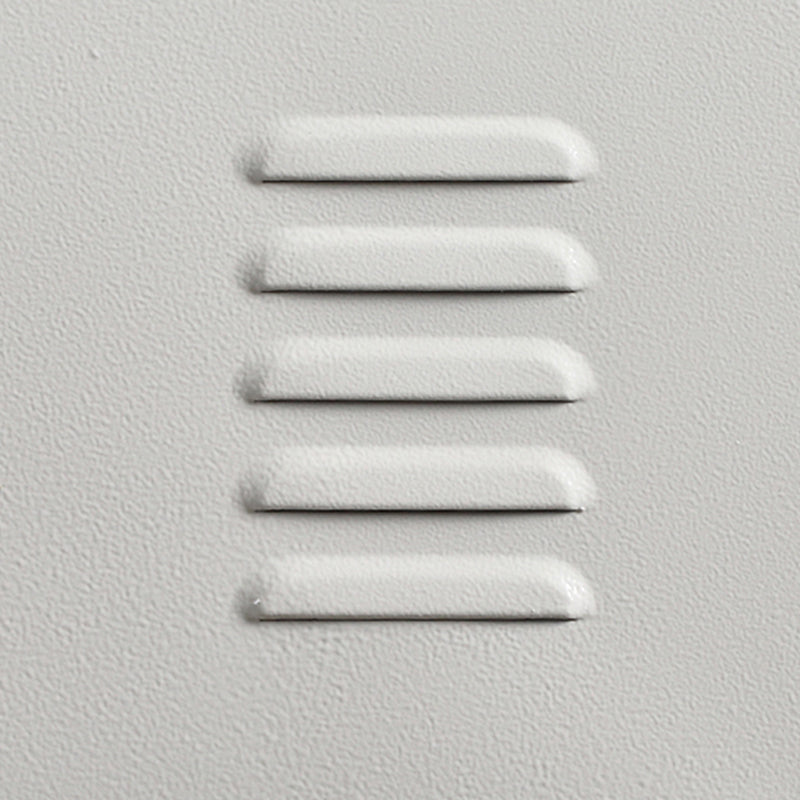 Metal White Storage Cabinet Contemporary Cabinet for Bathroom