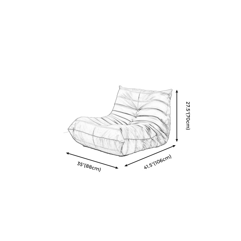 Caterpillar Lazy Sofa Can Lie down and Sleep Bedroom Small Sofa North Leisure Chair