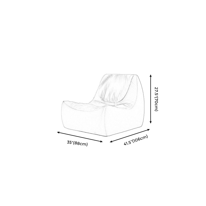 Caterpillar Lazy Sofa Can Lie down and Sleep Bedroom Small Sofa North Leisure Chair