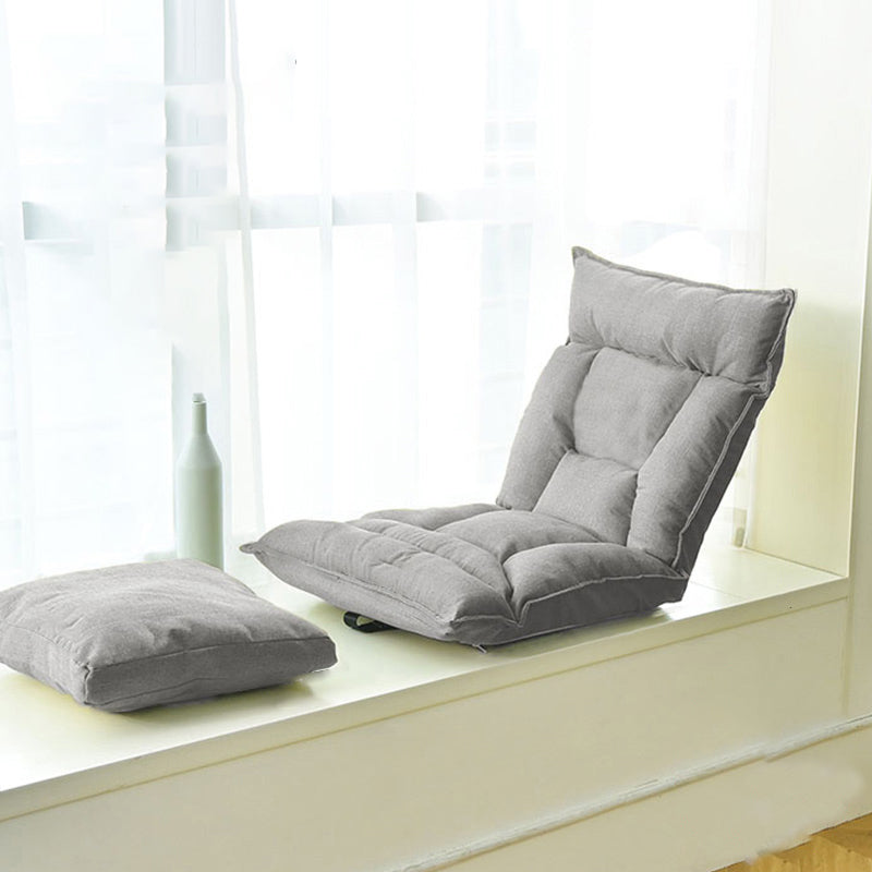 Solid Color Armless Chair Convertible Chair for Living Room/Bedroom