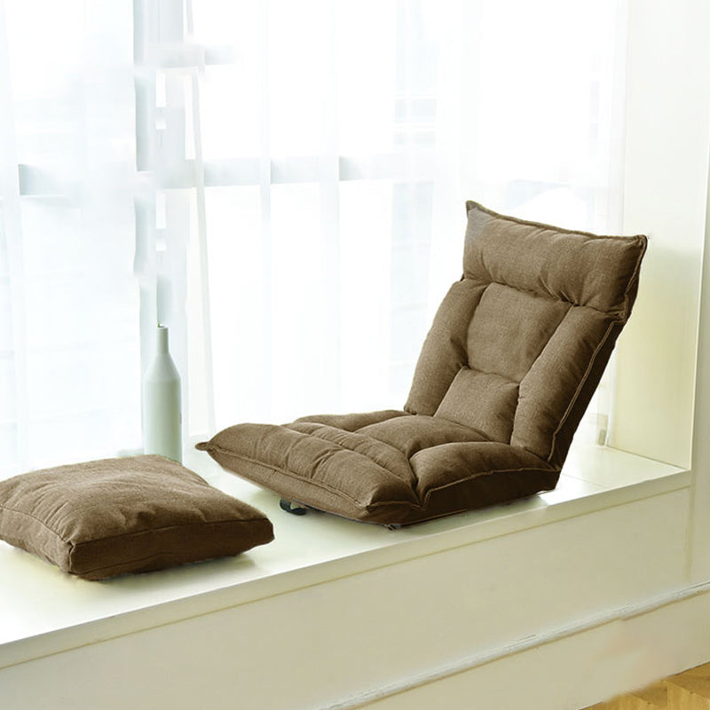 Solid Color Armless Chair Convertible Chair for Living Room/Bedroom