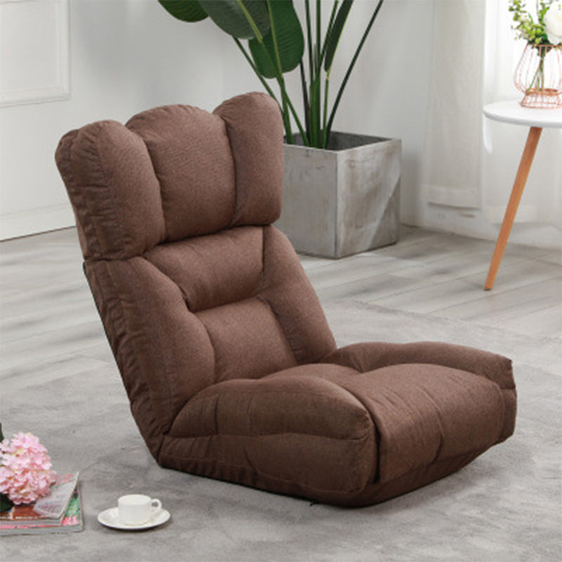 Modern Armless Chair, Cotton Blend Upholstered Accent Chair, 20"(W) X 23"(D) X 33"(H)