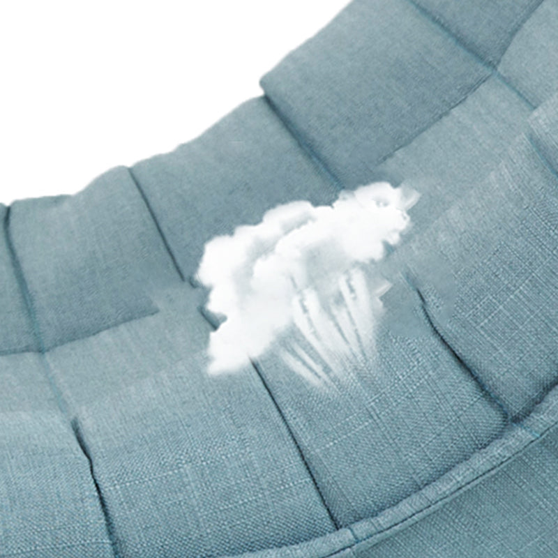 Modern Armless Chair, Cotton Blend Upholstered Accent Chair, 20"(W) X 23"(D) X 33"(H)