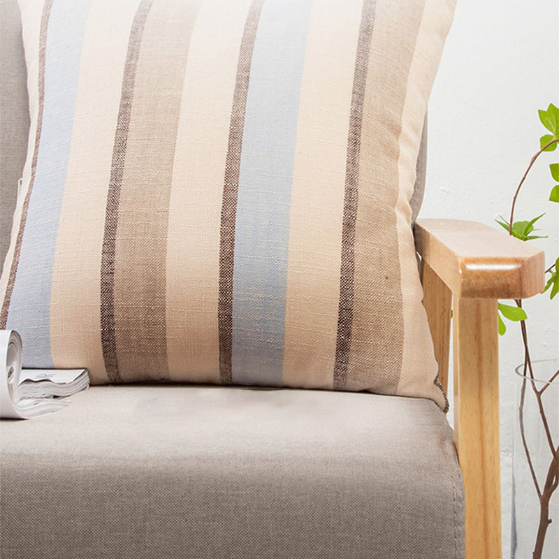 Linen Arm Chair 25.19" L x 23.22" W x 27.95" H Solid Wood Frame Accent Armchair