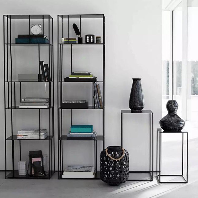 Contemporary Square Iron Side Table Simple Frame Sofa Side Table