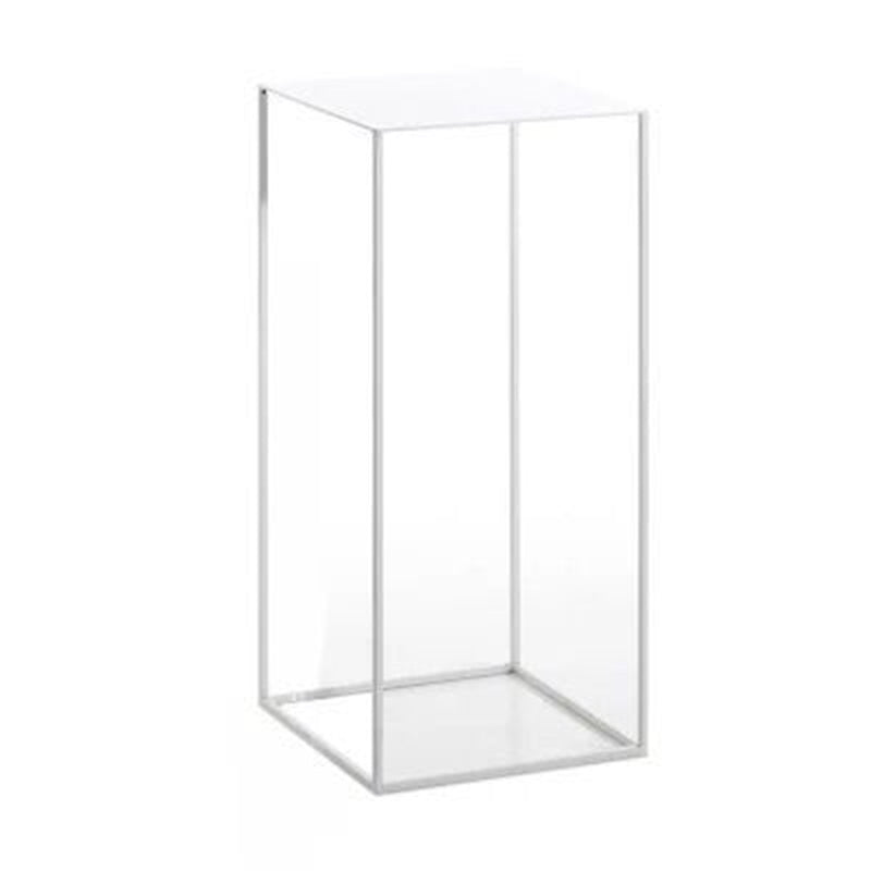 Contemporary Square Iron Side Table Simple Frame Sofa Side Table