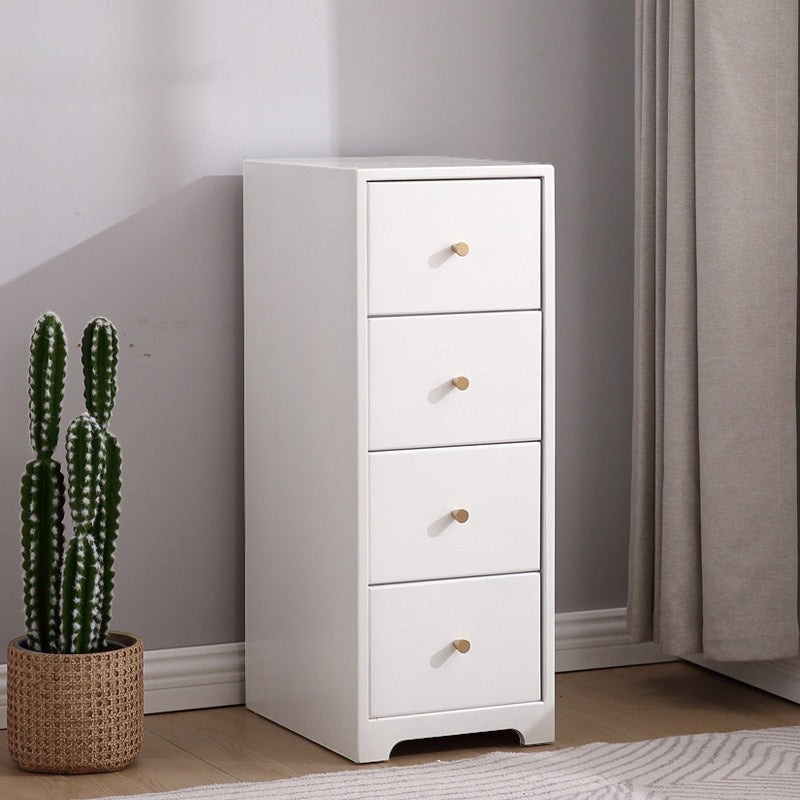 15.74" Wide Wood Accent Chest with Drawers Modern Lacquered Chest