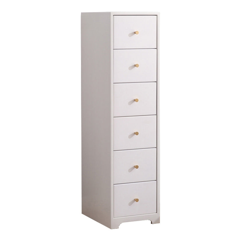 15.74" Wide Wood Accent Chest with Drawers Modern Lacquered Chest