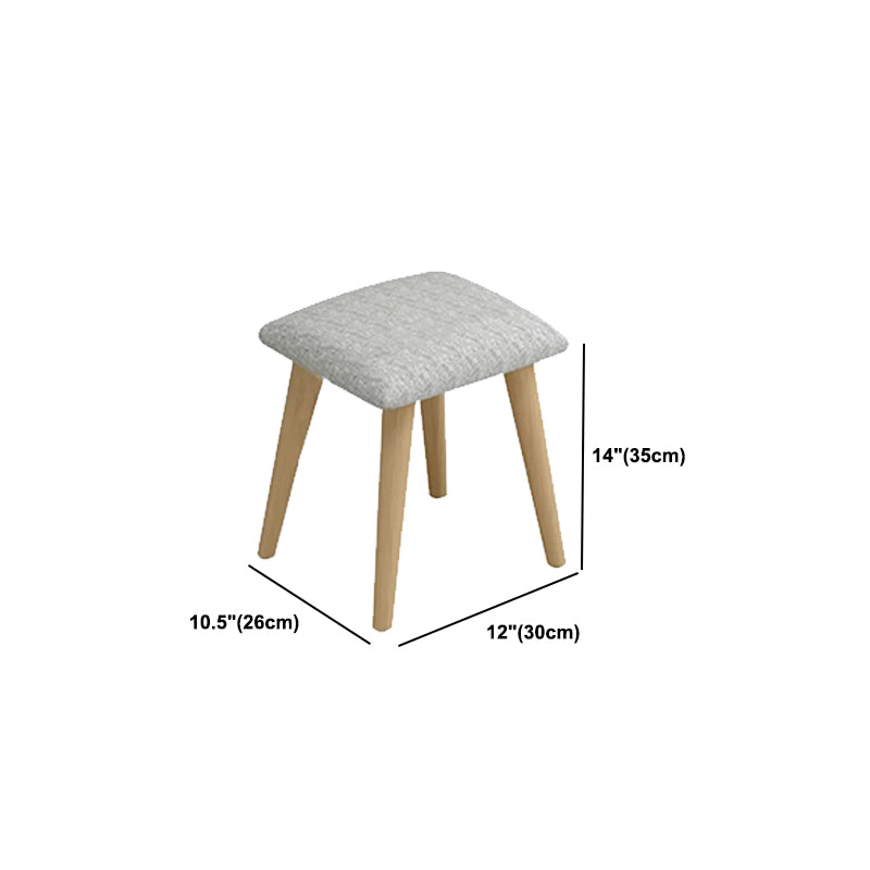 Modern Wood Flip-top Vanity Set 29.53" H Vanity Desk in White