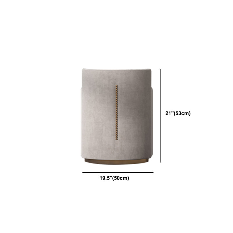 Glam Wood Vanity Dressing Table Gray Vanity Makeup Table Set with Drawer