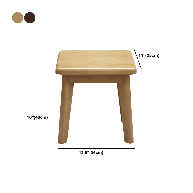Scandinavian Wooden Make-up Vanity With Drawer in Brown for Bedroom