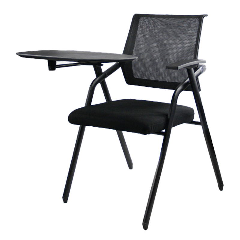 Mid Back Mesh Conference Chair Ergonomic Fixed Arms Chair for Office