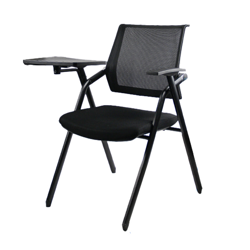 Mid Back Mesh Conference Chair Ergonomic Fixed Arms Chair for Office