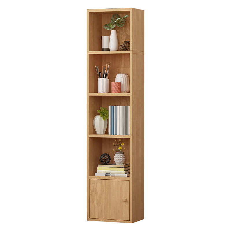 Closed Wooden Bookshelf Modern Home Living Room Study Corner Bookcase