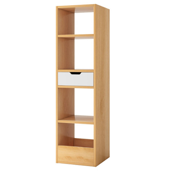 Open Wooden Bookshelf Modern Minimalist Home Corner Bookcase