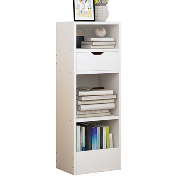 Closed Wooden Bookshelf Modern Minimalist Home Corner Bookcase