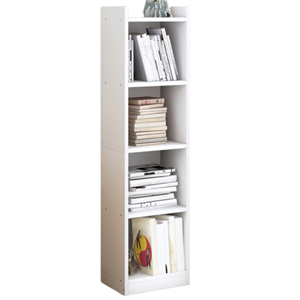 Closed Wooden Bookshelf Modern Minimalist Home Corner Bookcase