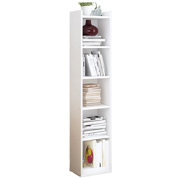 Closed Wooden Bookshelf Modern Minimalist Home Corner Bookcase