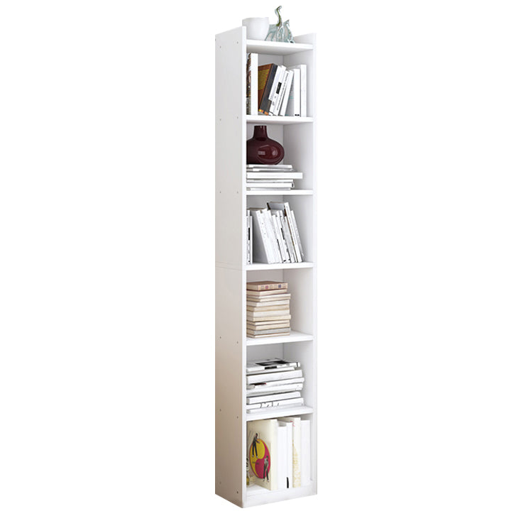 Closed Wooden Bookshelf Modern Minimalist Home Corner Bookcase