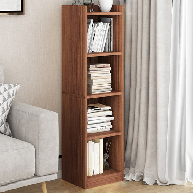 Closed Wooden Bookshelf Modern Minimalist Home Corner Bookcase