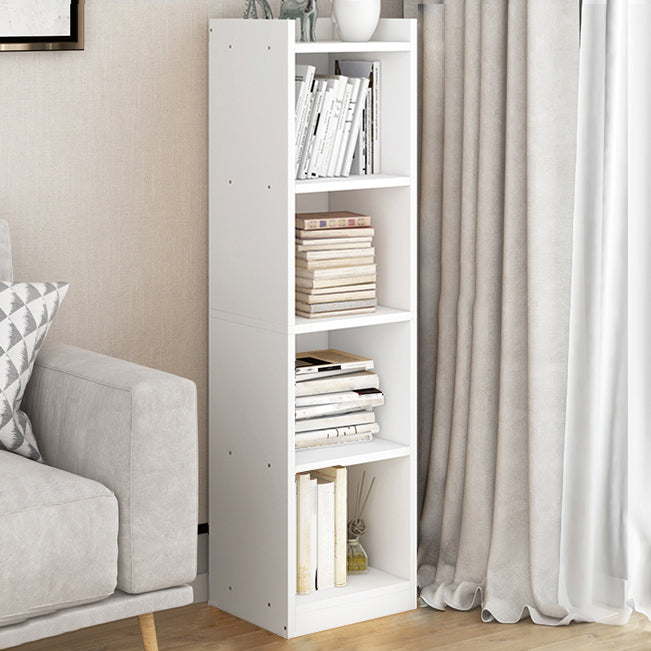 Closed Wooden Bookshelf Modern Minimalist Home Corner Bookcase