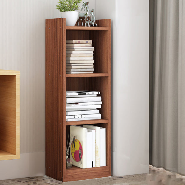 Closed Wooden Bookshelf Modern Minimalist Home Corner Bookcase