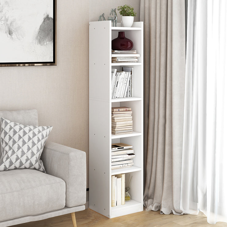 Closed Wooden Bookshelf Modern Minimalist Home Corner Bookcase