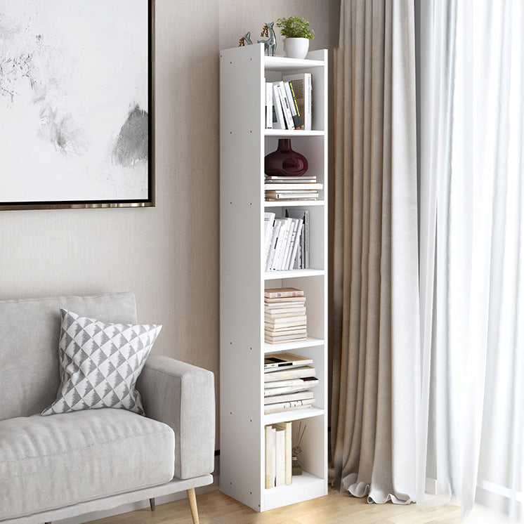 Closed Wooden Bookshelf Modern Minimalist Home Corner Bookcase