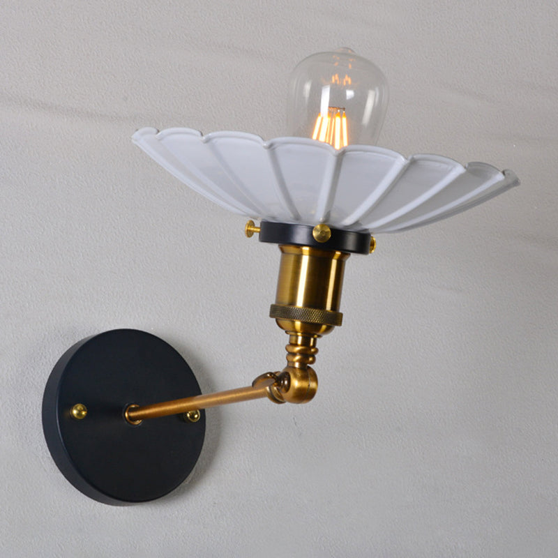 Metal Wall Mounted Lamp Industrial Cone Shape Sconce Light Fixture