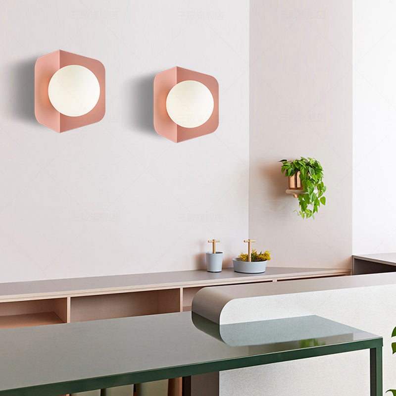 Contemporary Wall Light Macaron Lighting for Living Room Home