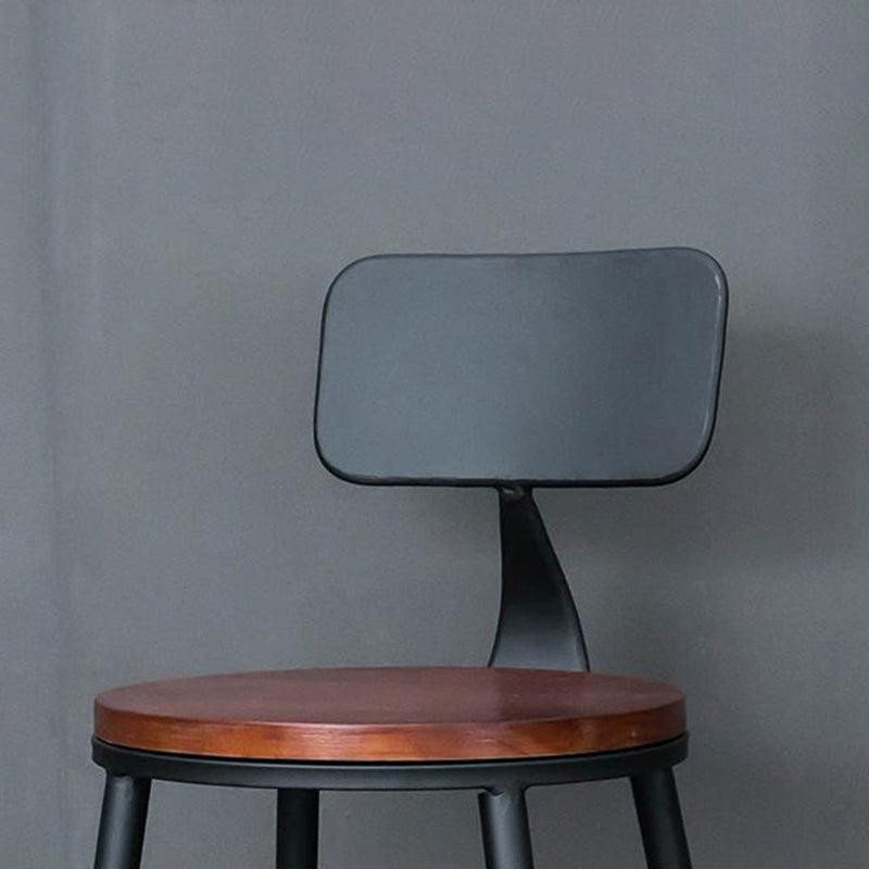 Industrial Rectangle Pine Wood Bar Table Set 1/4 Pieces Counter Table with High Stools