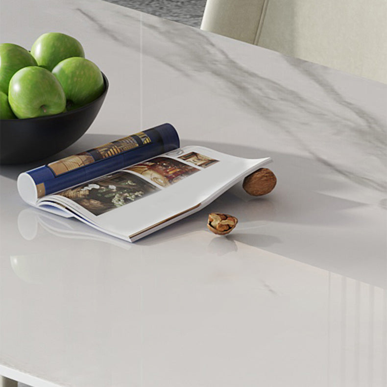 Modern Style Sintered Stone Dining Table Set 1/2/5/6 Pieces Dining Set for Home Use