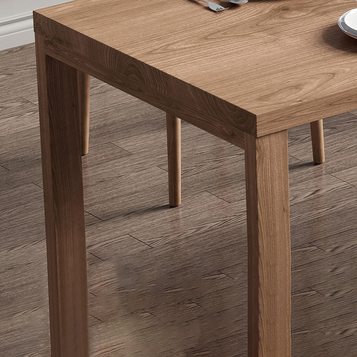 Modern 1/2/4/5/7 Pieces Dining Set Pine Solid Wood Double Pedestal Indoor Dinette Set