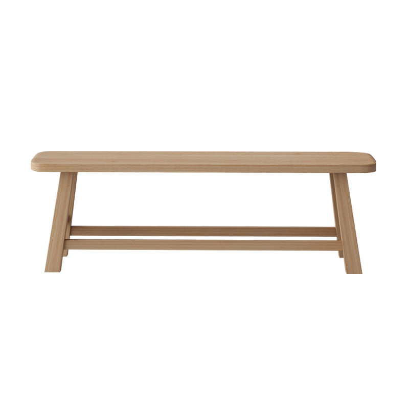 Modern Dining Set Rectangular Natural 1/4/5 Pieces Trestle Dinette Set