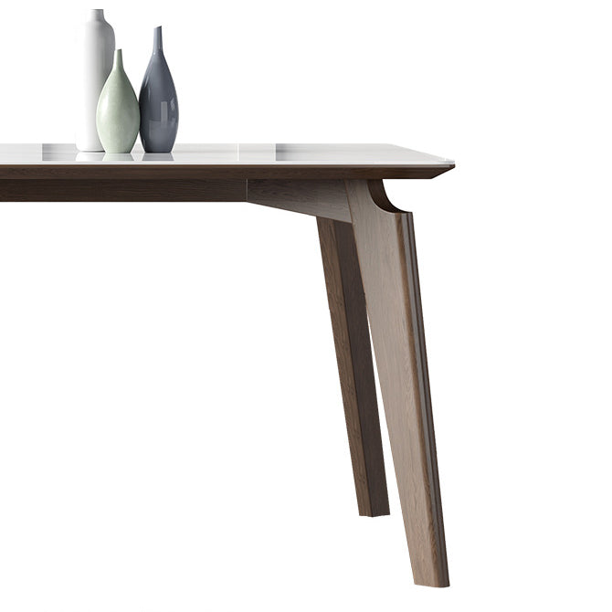 Modern Style Solid Wood Dining Set 1/2/4/5/7 Pieces Dining Set for Dining Areas