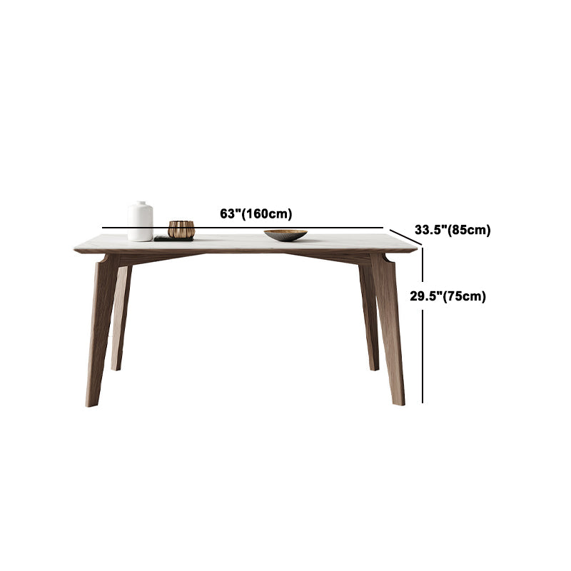 Modern Style Solid Wood Dining Set 1/2/4/5/7 Pieces Dining Set for Dining Areas