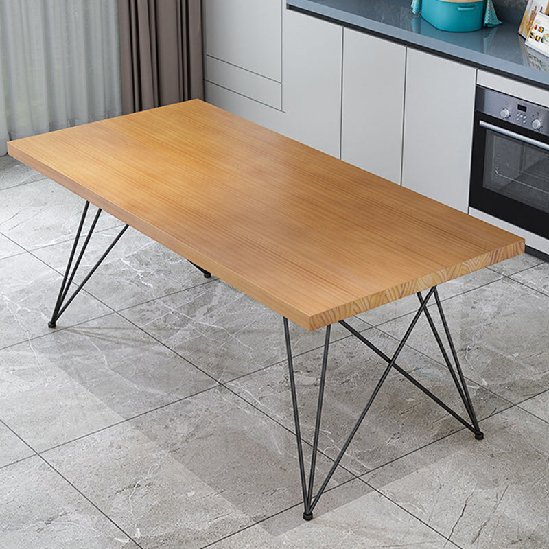 Industrial Wood 1/2/7 Pieces Dining Set Legs Dining Furniture