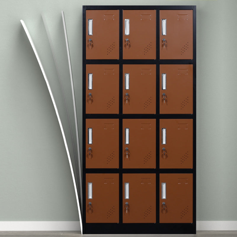 Metal Contemporary Cabinet for Home Matte Finish Storage Cabinet