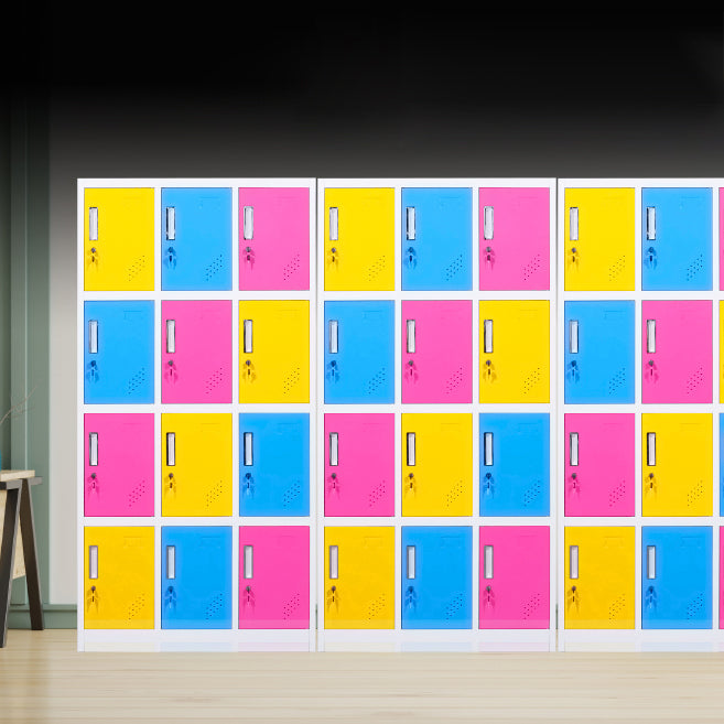 Metal Contemporary Cabinet for Home Matte Finish Storage Cabinet